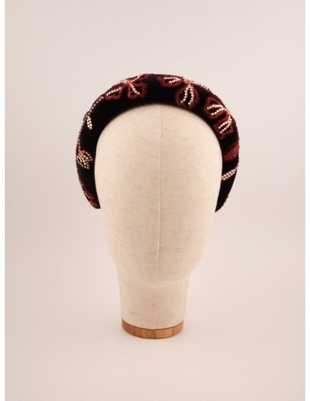 Empress Headband - [Product category] handmade in France.