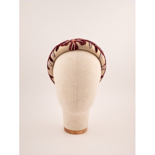 Empress Headband - [Product category] handmade in France.