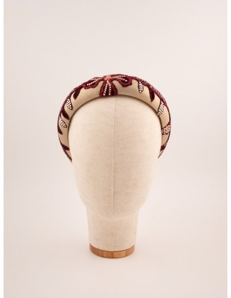 Empress Headband - [Product category] handmade in France.