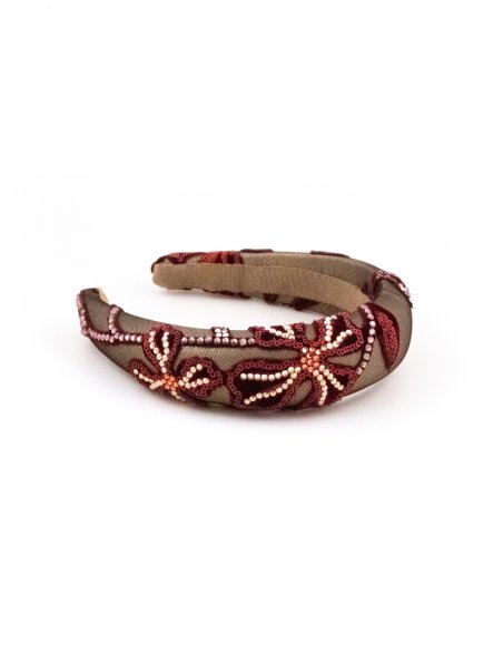 Empress Headband - [Product category] handmade in France.