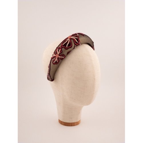 Empress Headband - [Product category] handmade in France.