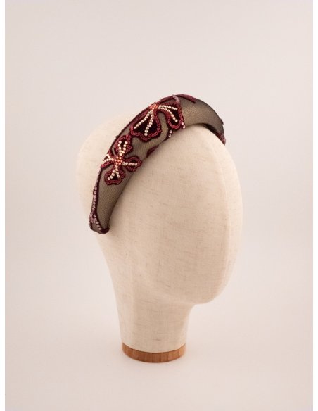 Empress Headband - [Product category] handmade in France.
