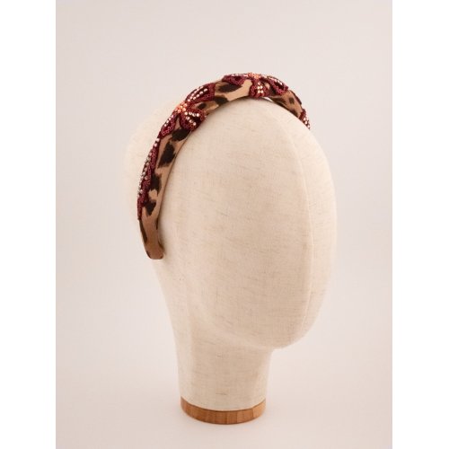 Leopard & Lace Headband 2