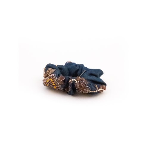 Autumn Pearl Scrunchie