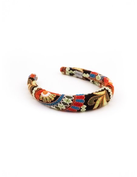 Ethnic Mosaic Headband - [Product category] handmade in France.