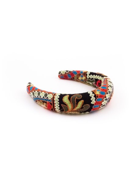 Ethnic Mosaic Headband - [Product category] handmade in France.