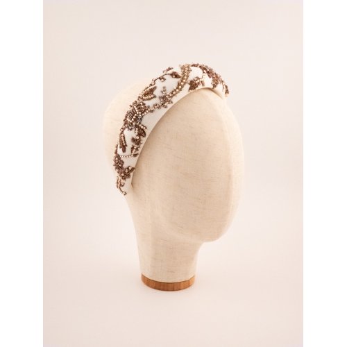 Ivory Garland Headband 2