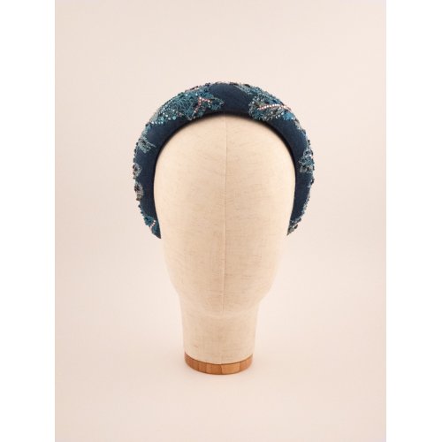 Pearl Ocean Headband - [Product category] handmade in France.