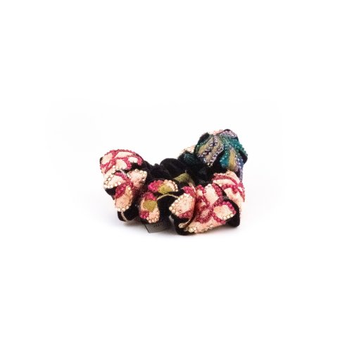 Floral Patchwork Scrunchie