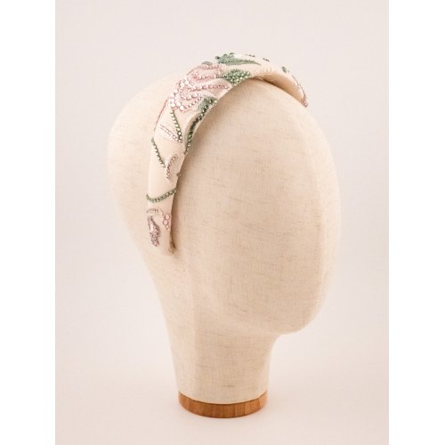 Pastel Rose Garden Headband