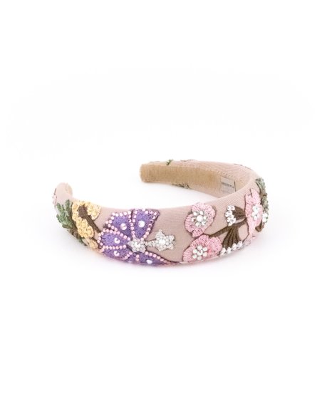Parma Butterfly Headband - [Product category] handmade in France.