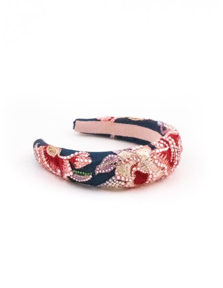 Night Blossom Headband - [Product category] handmade in France.