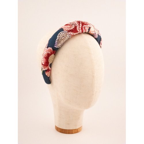 Night Blossom Headband - [Product category] handmade in France.