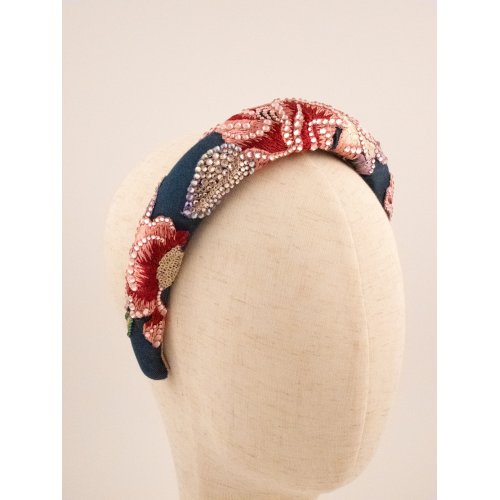 Night Blossom Headband - [Product category] handmade in France.