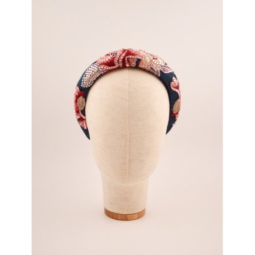 Night Blossom Headband - [Product category] handmade in France.