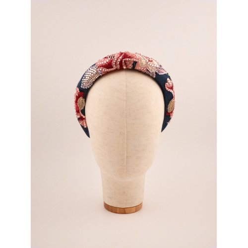 Night Blossom Headband - [Product category] handmade in France.