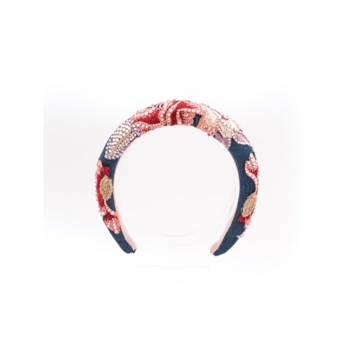 Night Blossom Headband - [Product category] handmade in France.