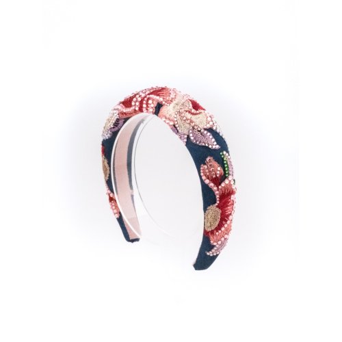 Night Blossom Headband - [Product category] handmade in France.