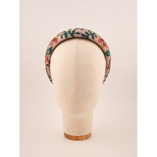 Pink Tropical Garden Headband