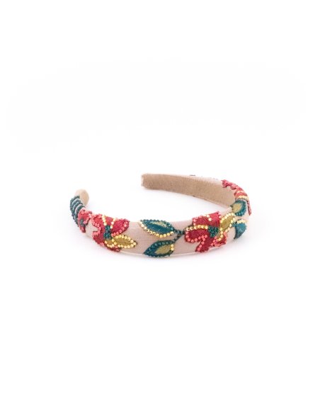 Multicolor Foliage Headband - [Product category] handmade in France.