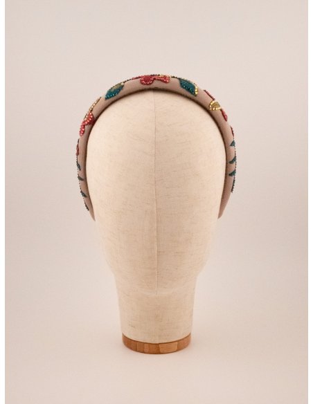 Multicolor Foliage Headband - [Product category] handmade in France.