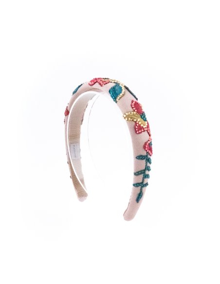 Multicolor Foliage Headband - [Product category] handmade in France.