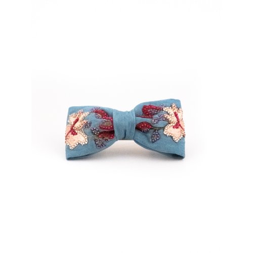 Sky Blue Butterfly Barrette
