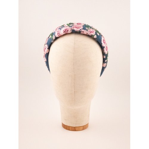 Flowerbed Headband - [Product category] handmade in France.