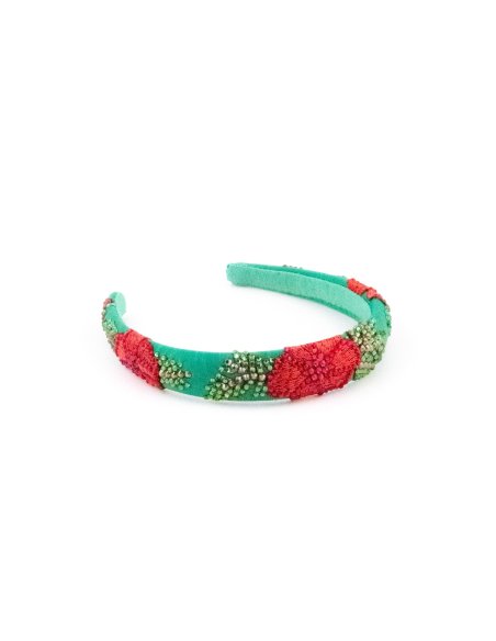 Wild Meadow Headband - [Product category] handmade in France.