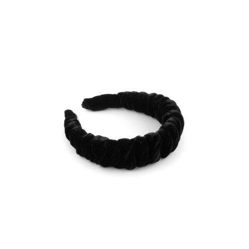 Black Velvet Twist Headband