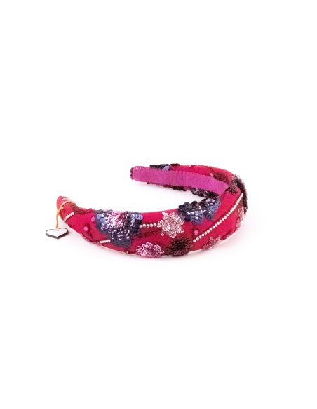 Cherry Blossom Headband - [Product category] handmade in France.