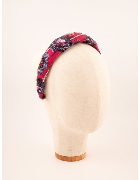 Cherry Blossom Headband - [Product category] handmade in France.