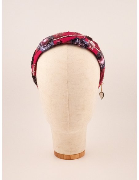 Cherry Blossom Headband - [Product category] handmade in France.