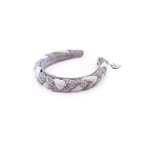 Silver Braided Bandeau