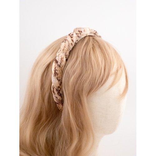 Twisted Duo Headband - [Product category] handmade in France.