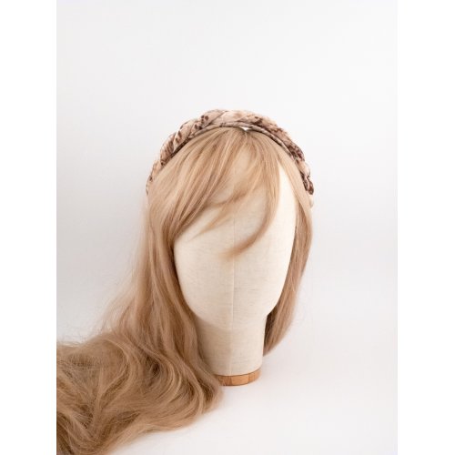 Twisted Duo Headband - [Product category] handmade in France.