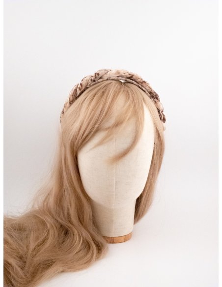 Twisted Duo Headband - [Product category] handmade in France.