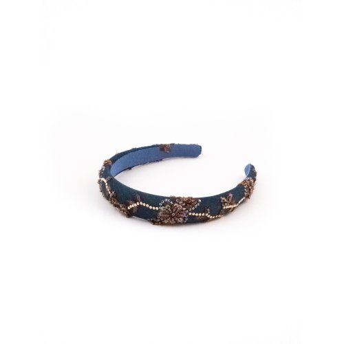 Antique Flora Couture Headband