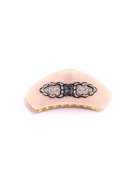 Handmade Metal Hair Clip Jaw Full - [Product category] handmade in France.