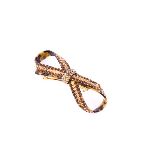 Barrette Hair Clip Openwork Ribbon Full