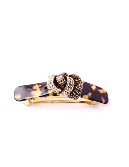Barrette Hair Clip Chopped Off - [Product category] handmade in France.