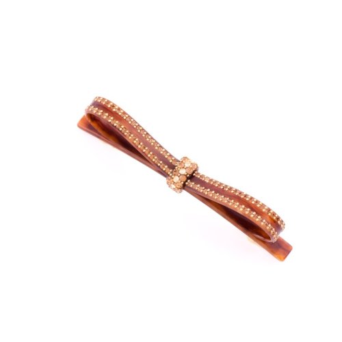 Barrette Hair Clip Knots Laces Rail