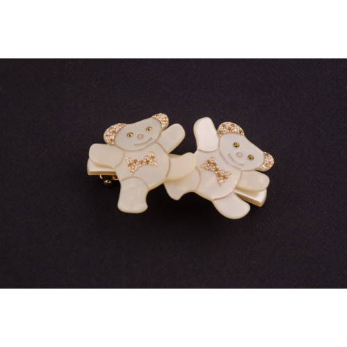 93487a_1 MC Davidian Teddy Bear Brothers Brillant Ponytail GM