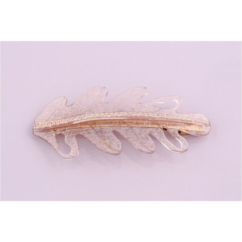 バレッタ 蝶＆花 10cm ☆ MC DAVIDIAN バレッタ 蝶＆花 10cm ☆ MC DAVIDIAN (ヘアアクセサリー