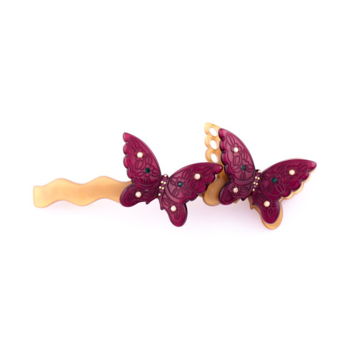 95743_1 - MC Davidian - Magic Double Butterfly Barrette GM 2