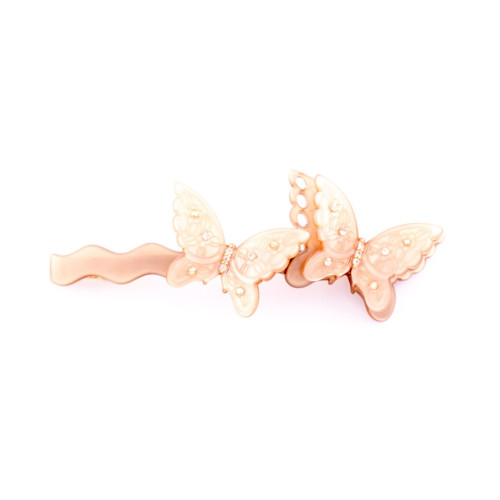 95743_1 MC Davidian Magic Double Butterfly Barrette GM