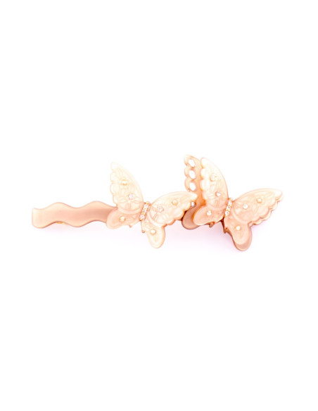 95743_1 - MC Davidian - Magic Double Butterfly Barrette GM 95743_1 - MC Davidian - Magic Double Butterfly Barrette GM