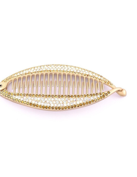 96122bis_1 - MC Davidian - Big Clap Fish Sparkling Barrette GM 96122bis_1 - MC Davidian - Big Clap Fish Sparkling Barrette GM