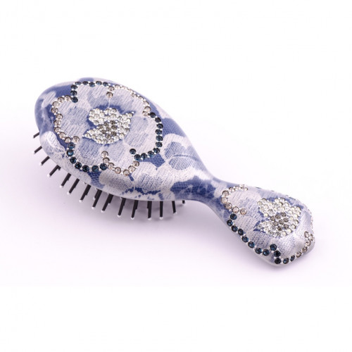 96146bis_1 MC Davidian Baby Brush Decorated with Flowers MM