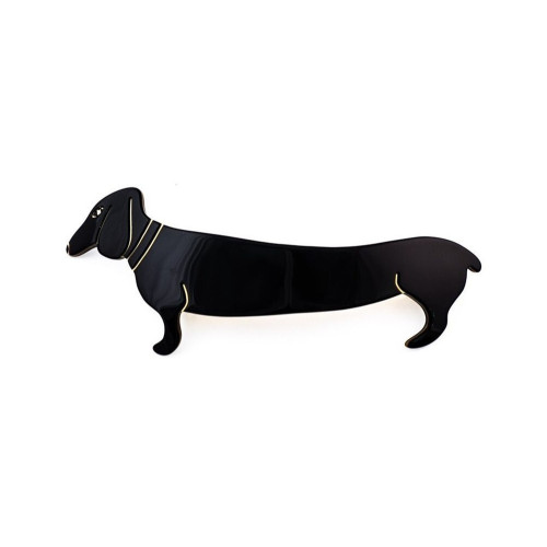 93321bis_1 - MC Davidian - Basset Hair Clip GM